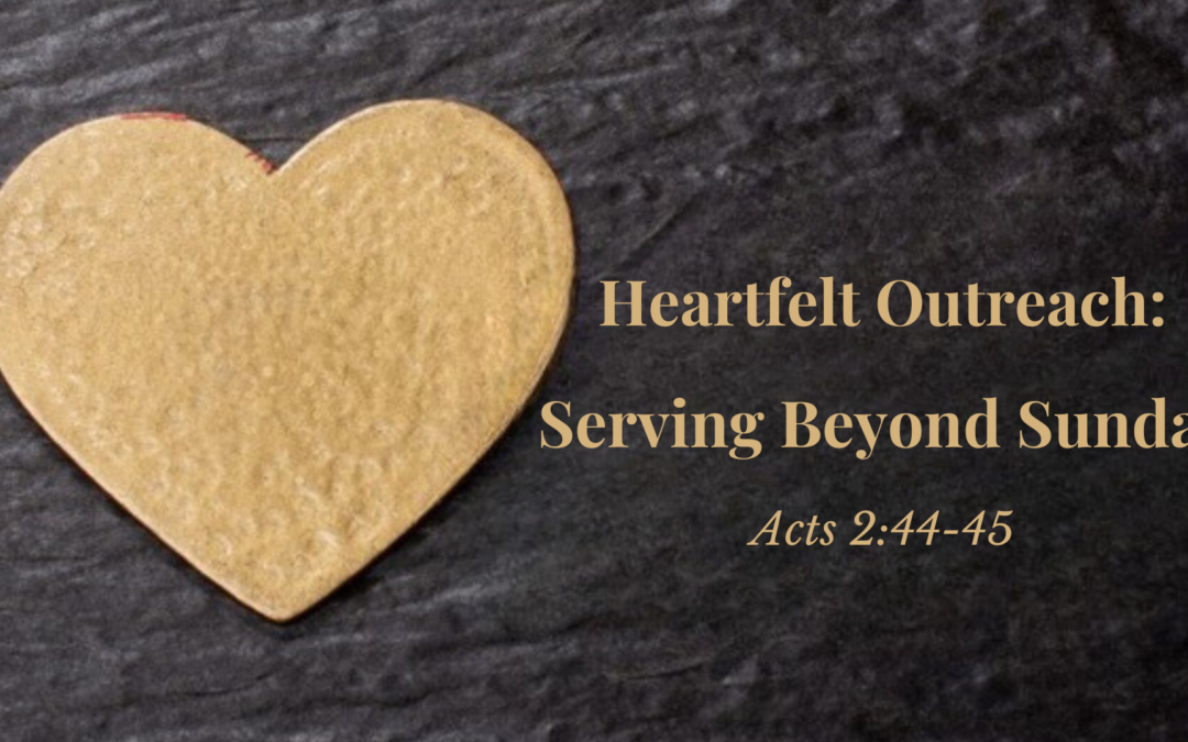 Serving Beyond Sunday