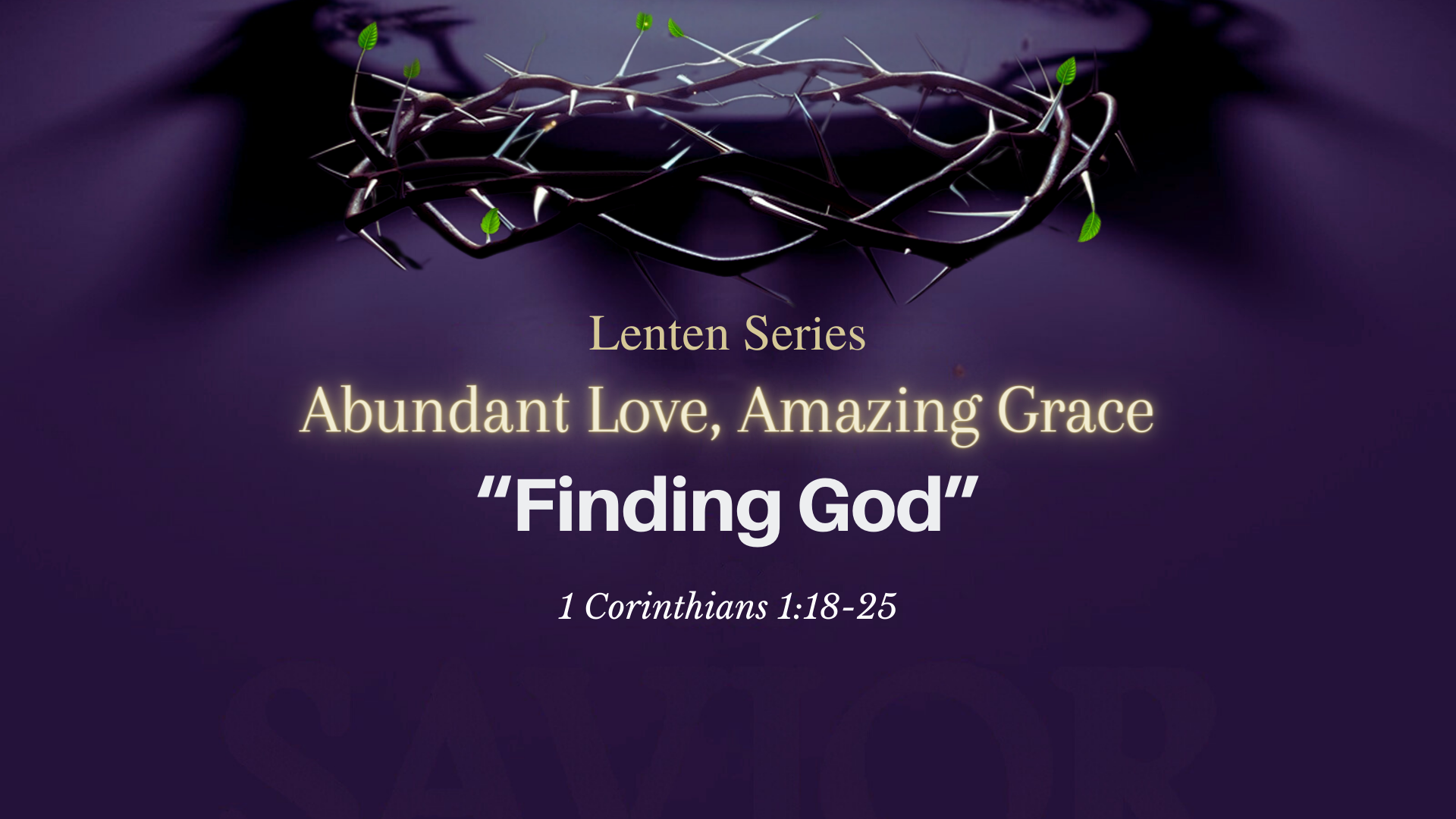 Finding God