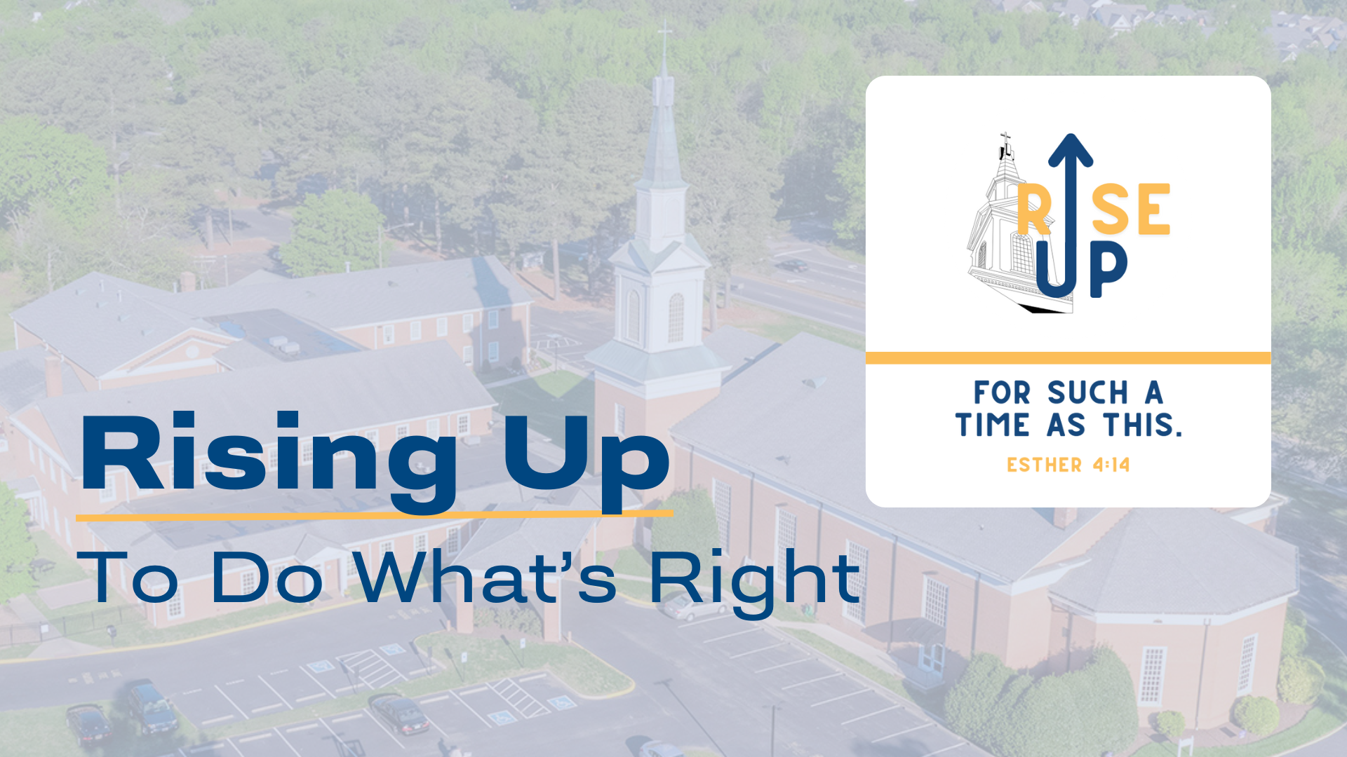 Rising Up To Do What's Right