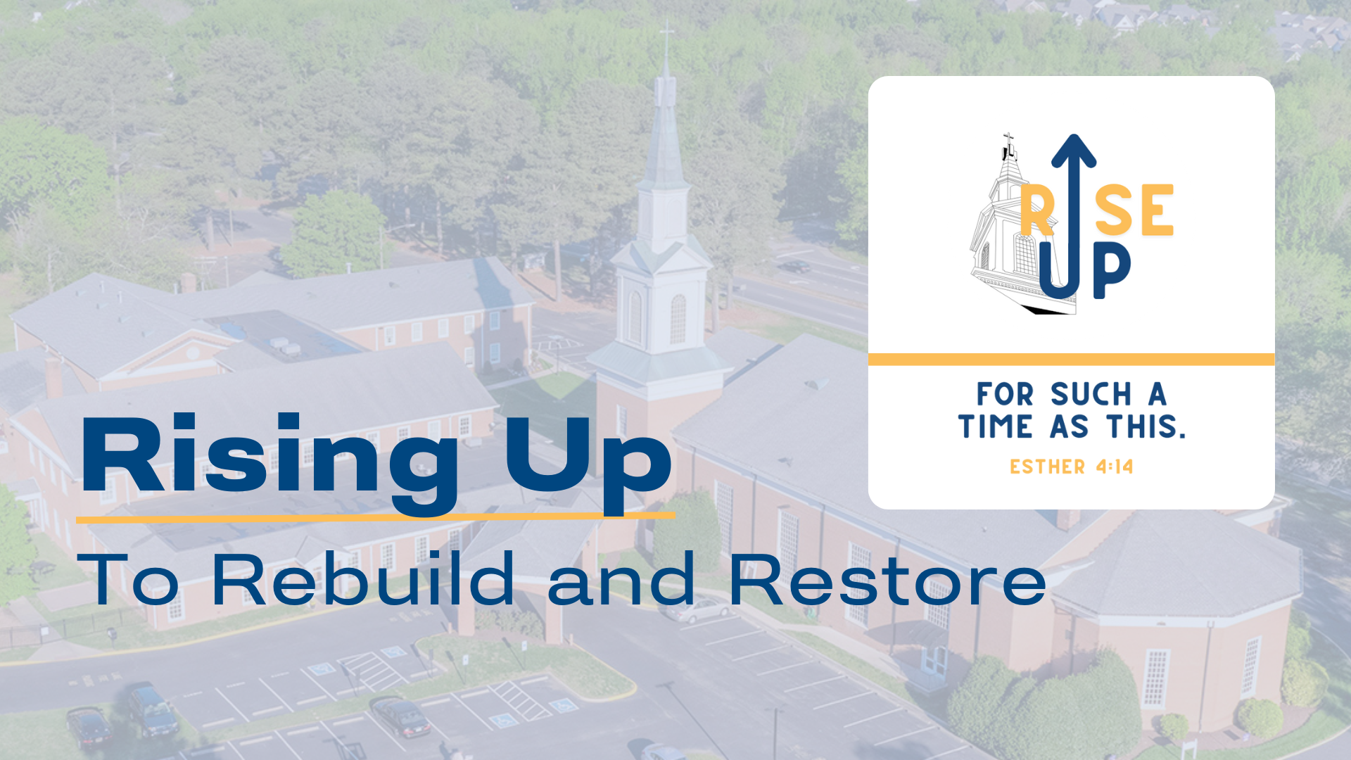 Rising Up to Rebuild and Restore