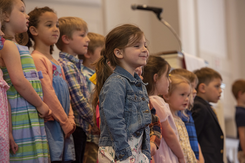 Children at Huguenot Road Baptist Church