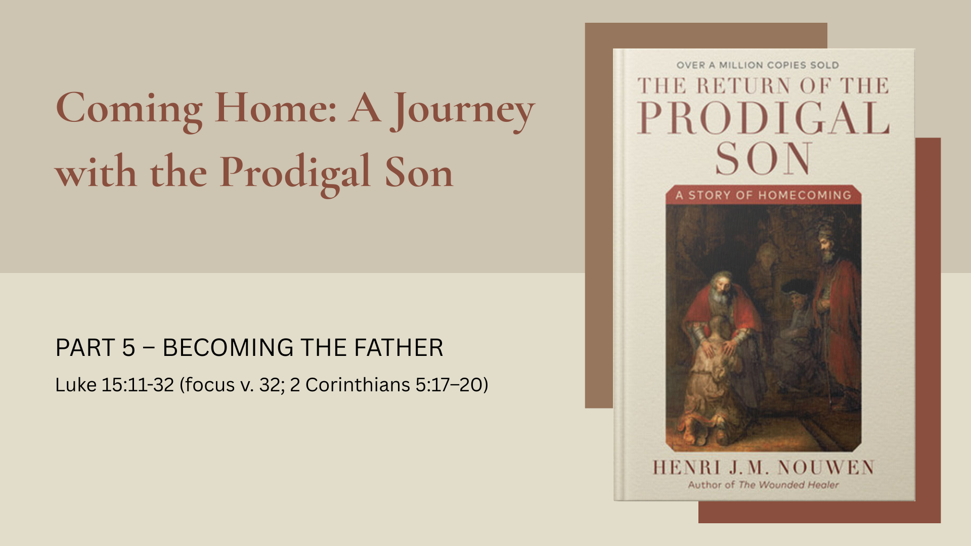 Part 5: Becoming the Father