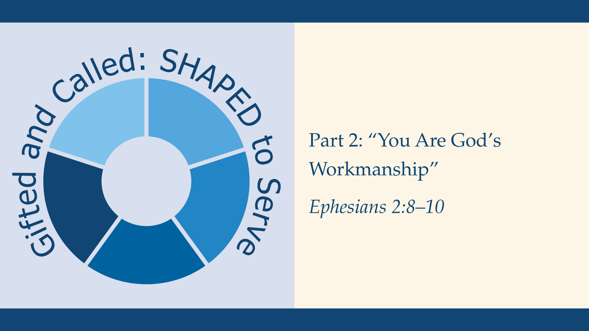You Are God's Workmanship
